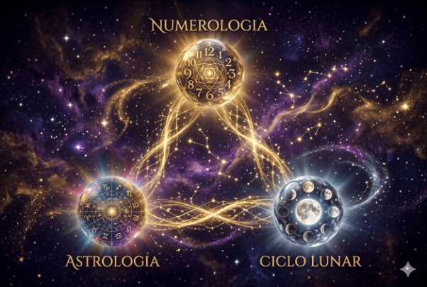Numerologia, Astrologia e Ciclo Lunar